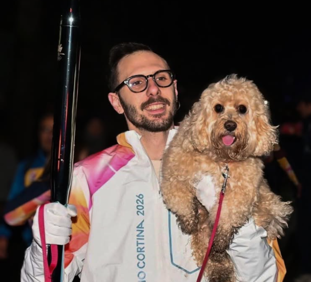 Olimpiadi: il  primo cane tedoforo al mondo &egrave; piemontese