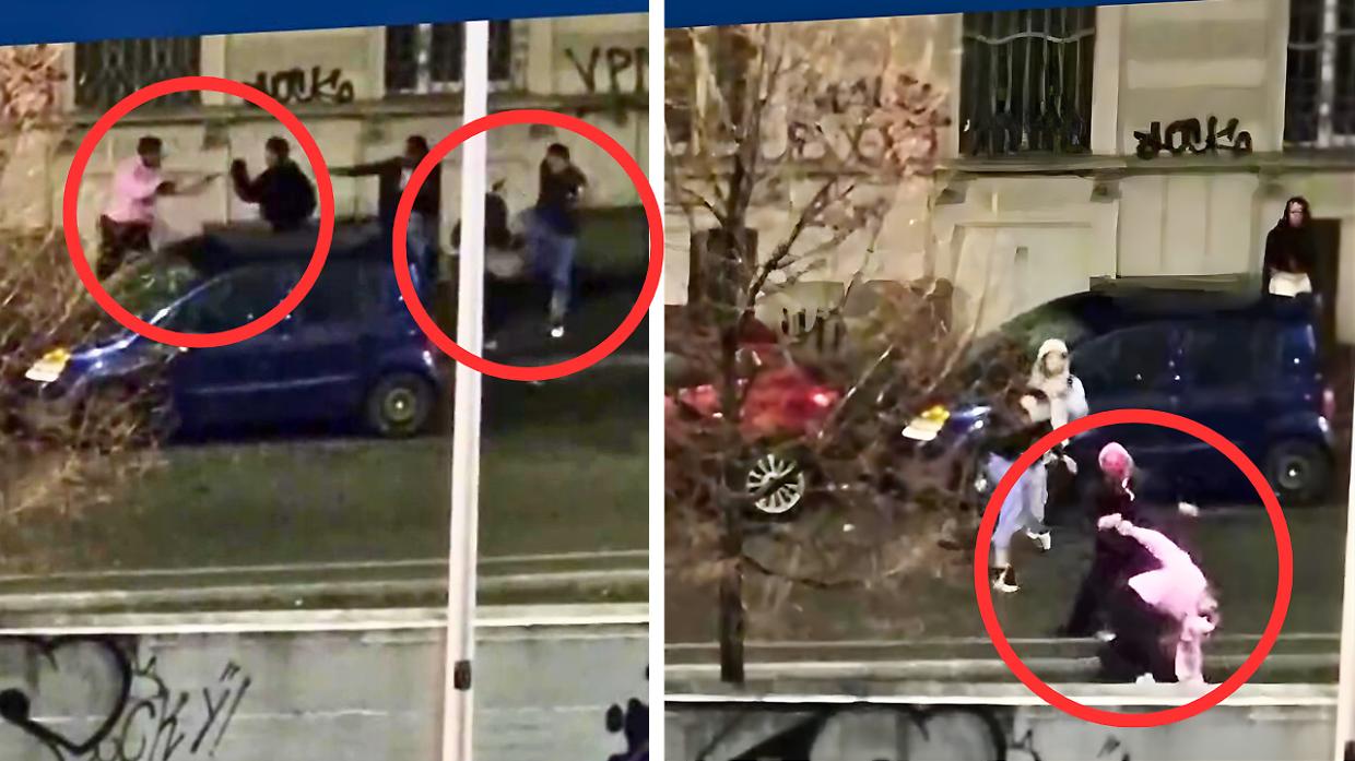 Maxi rissa in via Stradella: calci e pugni tra giovanissimi (guarda il video)