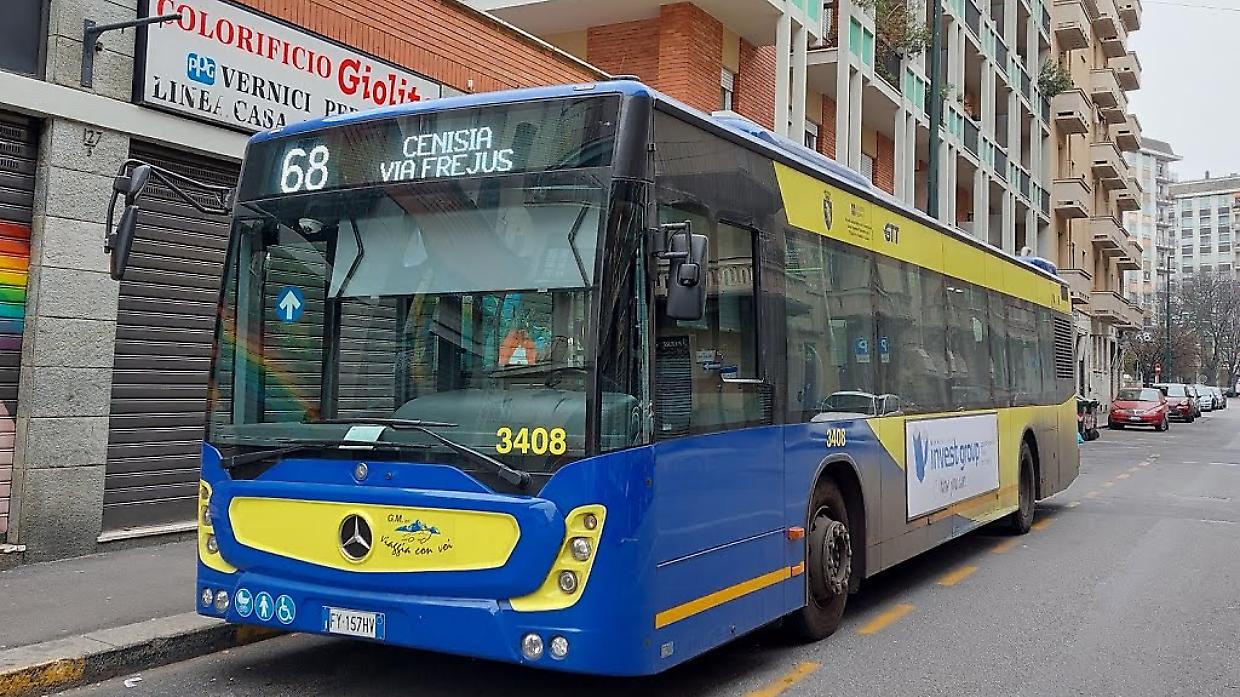 Linea 68, modifiche temporanee a Caselette per lavori stradali