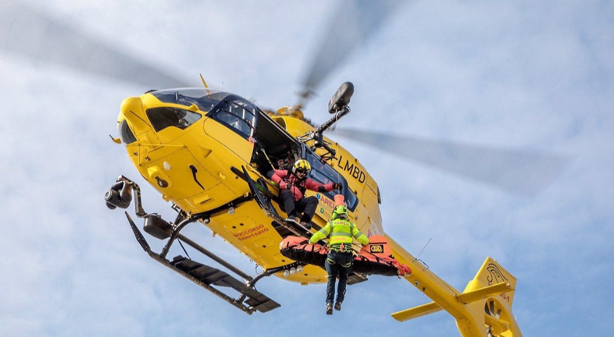 Incidente con il parapendio a Cuorgn&egrave;: uomo precipita nel torrente Orco