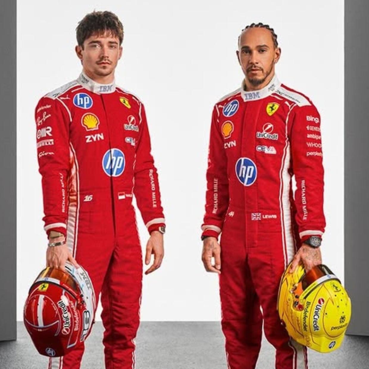 Leclerc e Hamilton