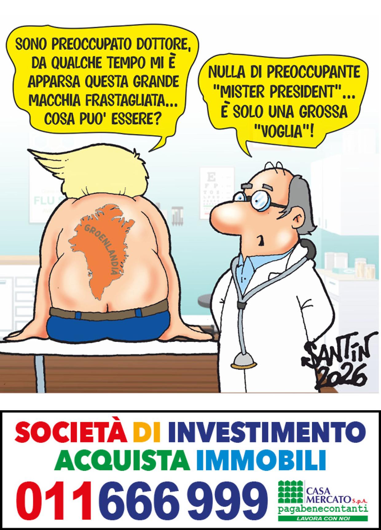 La vignetta del giorno - 22 gennaio 2026
