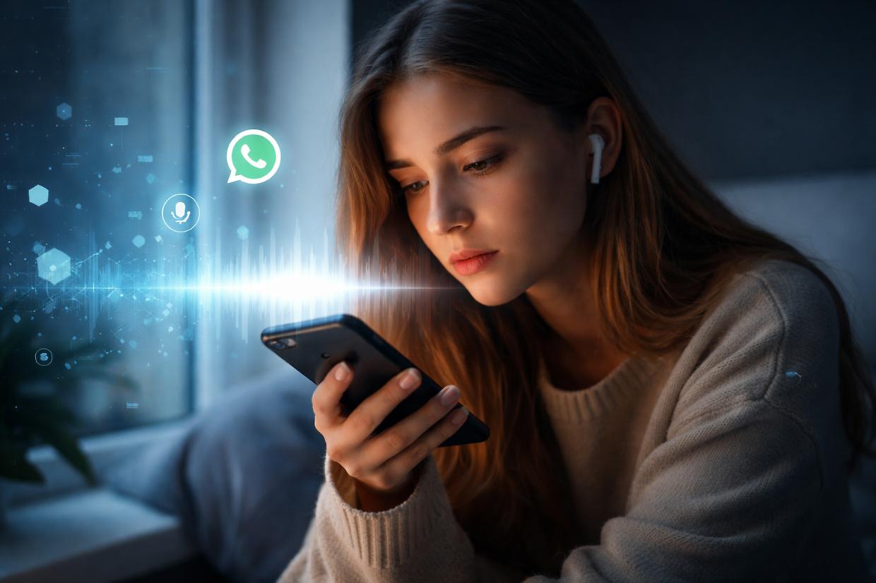 WhatsApp e depressione: l&rsquo;intelligenza artificiale individua segnali nascosti nei messaggi vocali