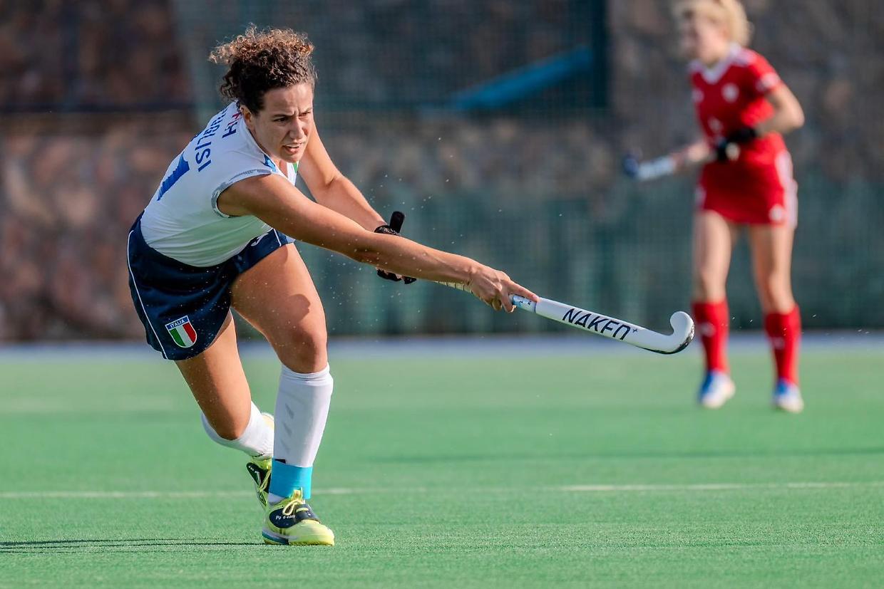 La capitana azzurra Sara Puglisi si racconta, fra l&rsquo;Eurohockey Indoor Championship II e la serie A Elite con il CUS Torino 