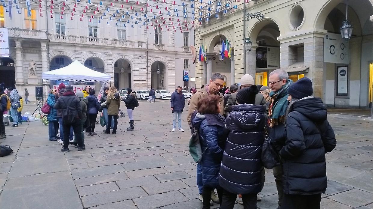 Askatasuna, Rosatelli in piazza: "Il dialogo non &egrave; finito"