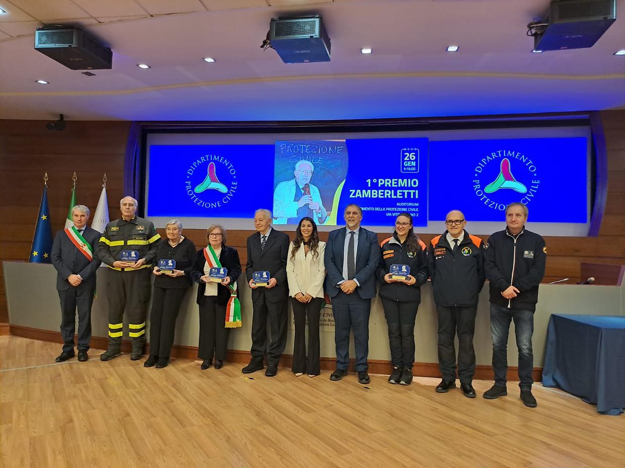 Protezione civile, al Corpo AIB Piemonte il Premio nazionale &ldquo;Giuseppe Zamberletti&rdquo;