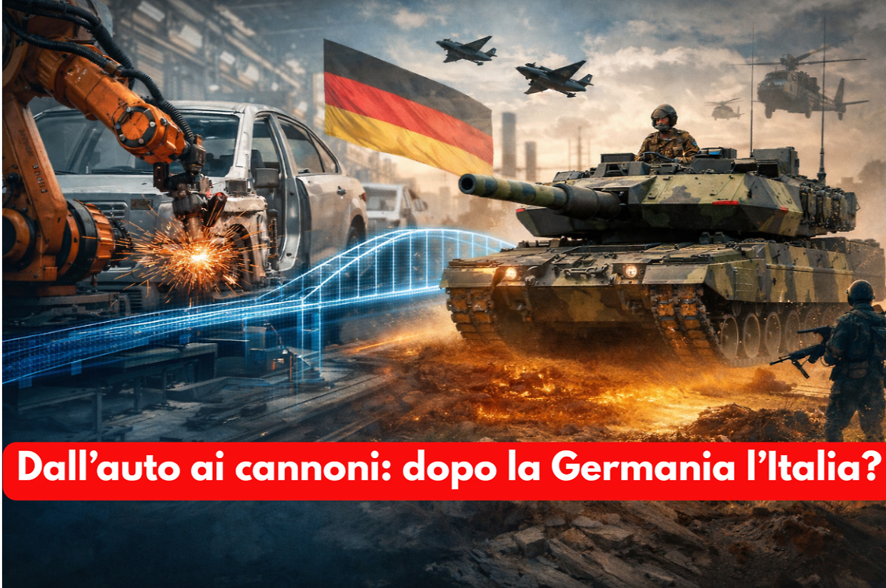 Dalle auto ai cannoni: la Germania riconverte l&rsquo;industria e riscopre la Difesa