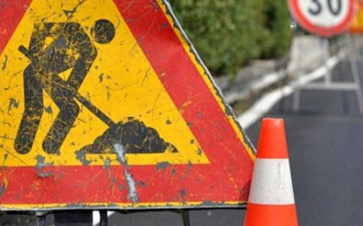 Nole, cantiere sulla Sp25: strada chiusa di giorno fino al 14 febbraio