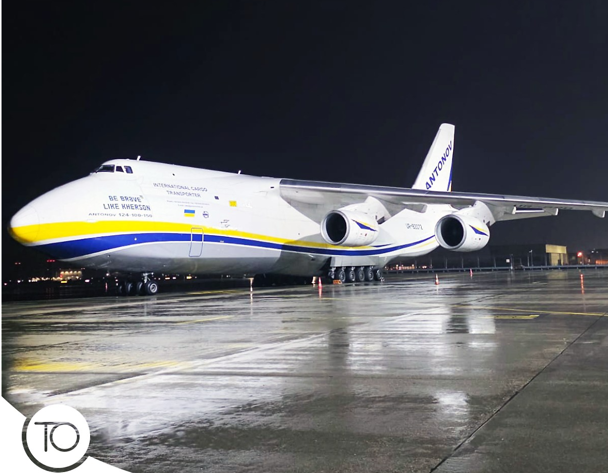 Il gigante dei cieli torna a Torino Caselle: &egrave; atterrato l&rsquo;Antonov An-124 
