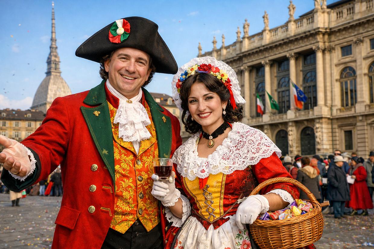 Giacometta: la maschera torinese che incanta il Carnevale