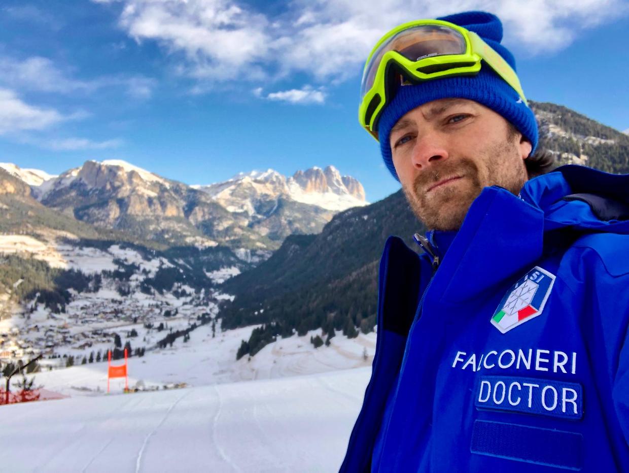 Davide D'Elicio, il dottore delle nevi alle Olimpiadi di Milano Cortina