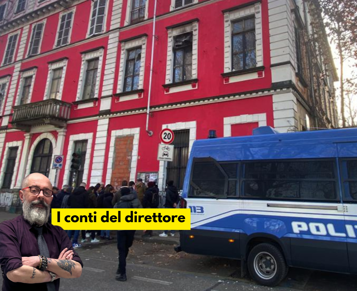 Torino, ecco come (non) si ferma un corteo di violenti