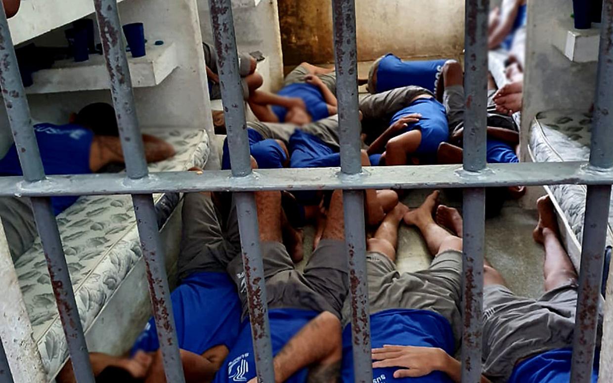Una prigione del Brasile (foto Comiss&atilde;o de Direitos Humanos da OAB/PA)