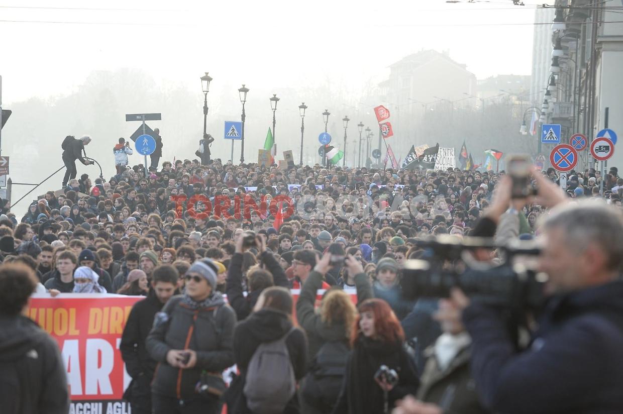 Il corteo del 31 gennaio scorso