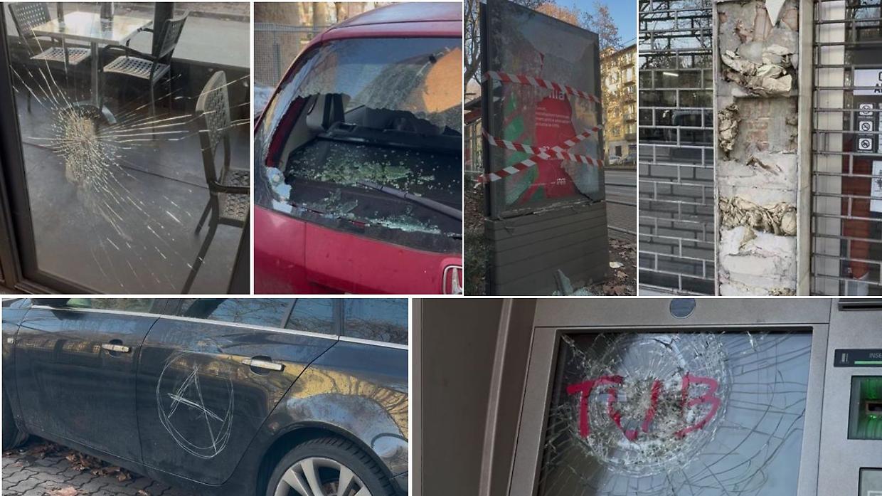 Scontri a Torino, il mattino seguente: i danni al quartiere e la voce dei cittadini