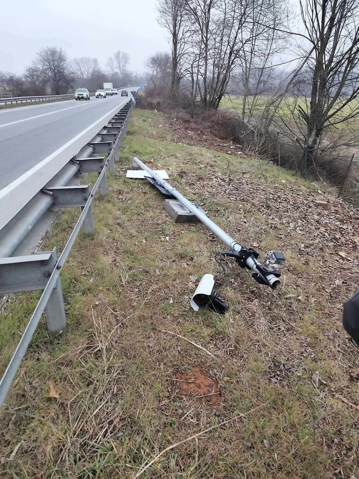 Autovelox danneggiati a Rivalta di Torino: indagini in corso