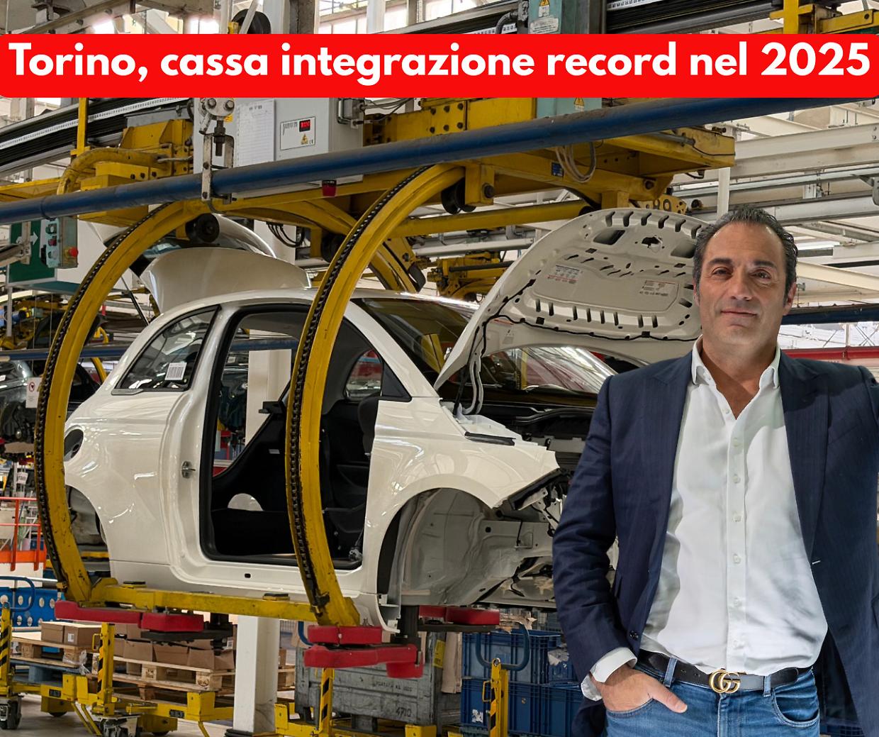 Torino, il (solito) record di cassa integrazione marchiato Fiat. Filosa: "Voltiamo pagina"