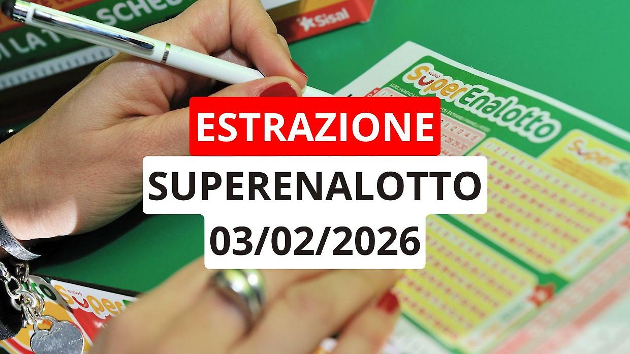 Estrazione Superenalotto:  ecco i numeri vincenti di gioved&igrave; 5 febbraio