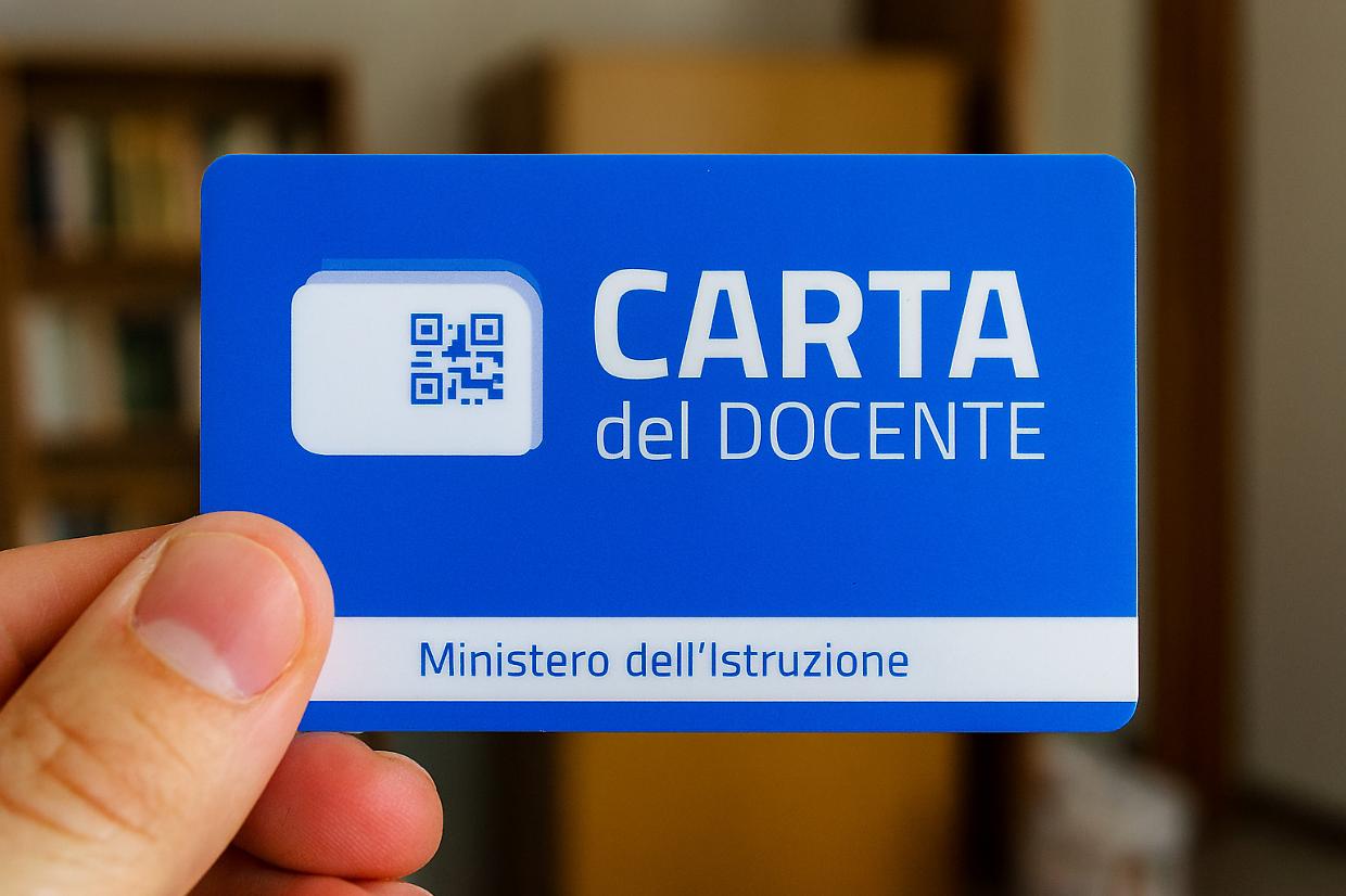 Carta docente 2026: finalmente c'&egrave; una data certa