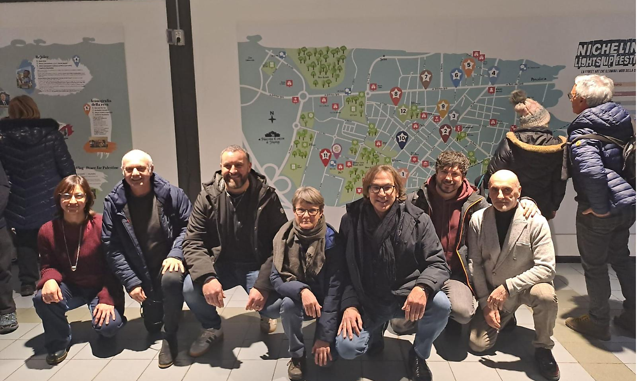 Nichelino si racconta come museo a cielo aperto: inaugurata la &ldquo;Nichelino Lights Map&rdquo;