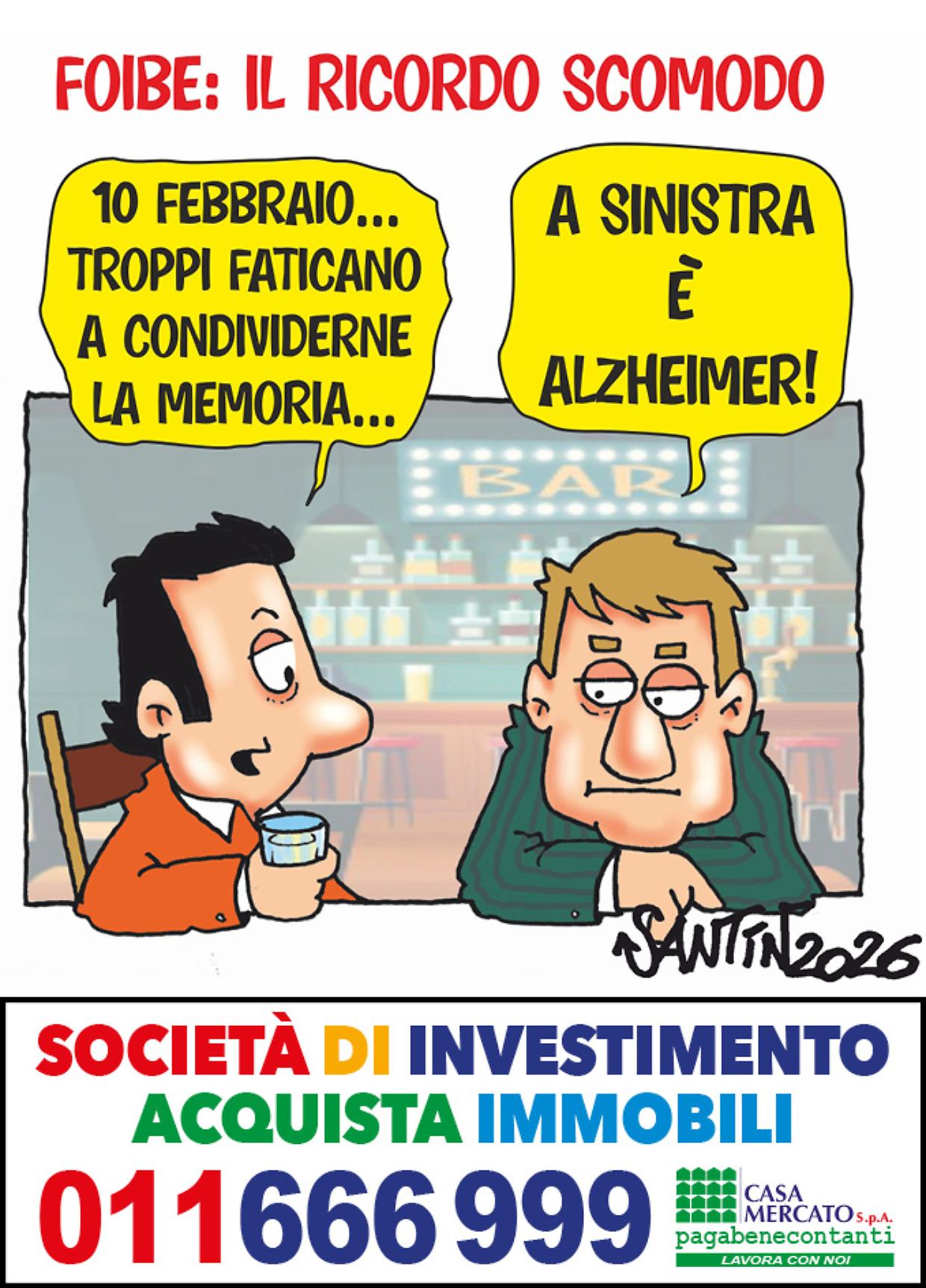 la vignetta del giorno - 9 febbraio 2026