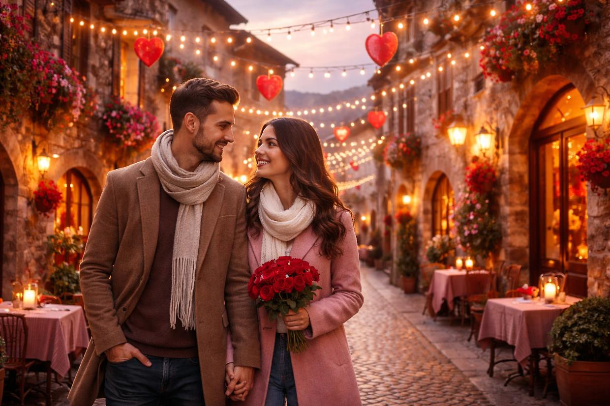 San Valentino 2026: i 5 borghi italiani pi&ugrave; belli da vivere in coppia