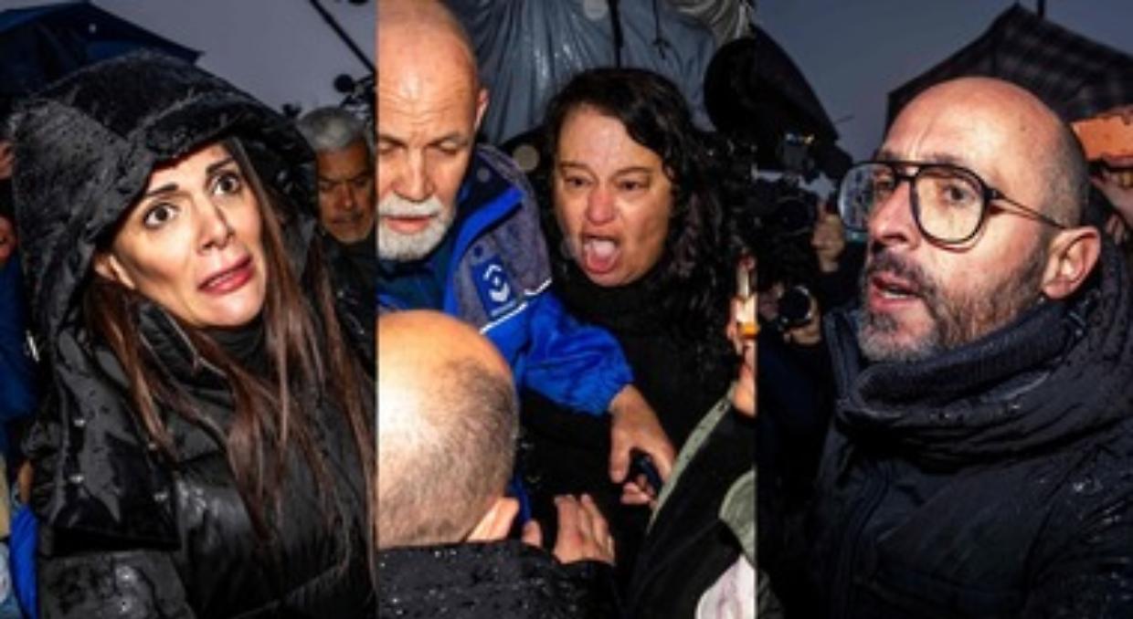 Crans-Montana, tensione all&rsquo;arrivo dei coniugi Moretti: familiari delle vittime tentano l&rsquo;aggressione