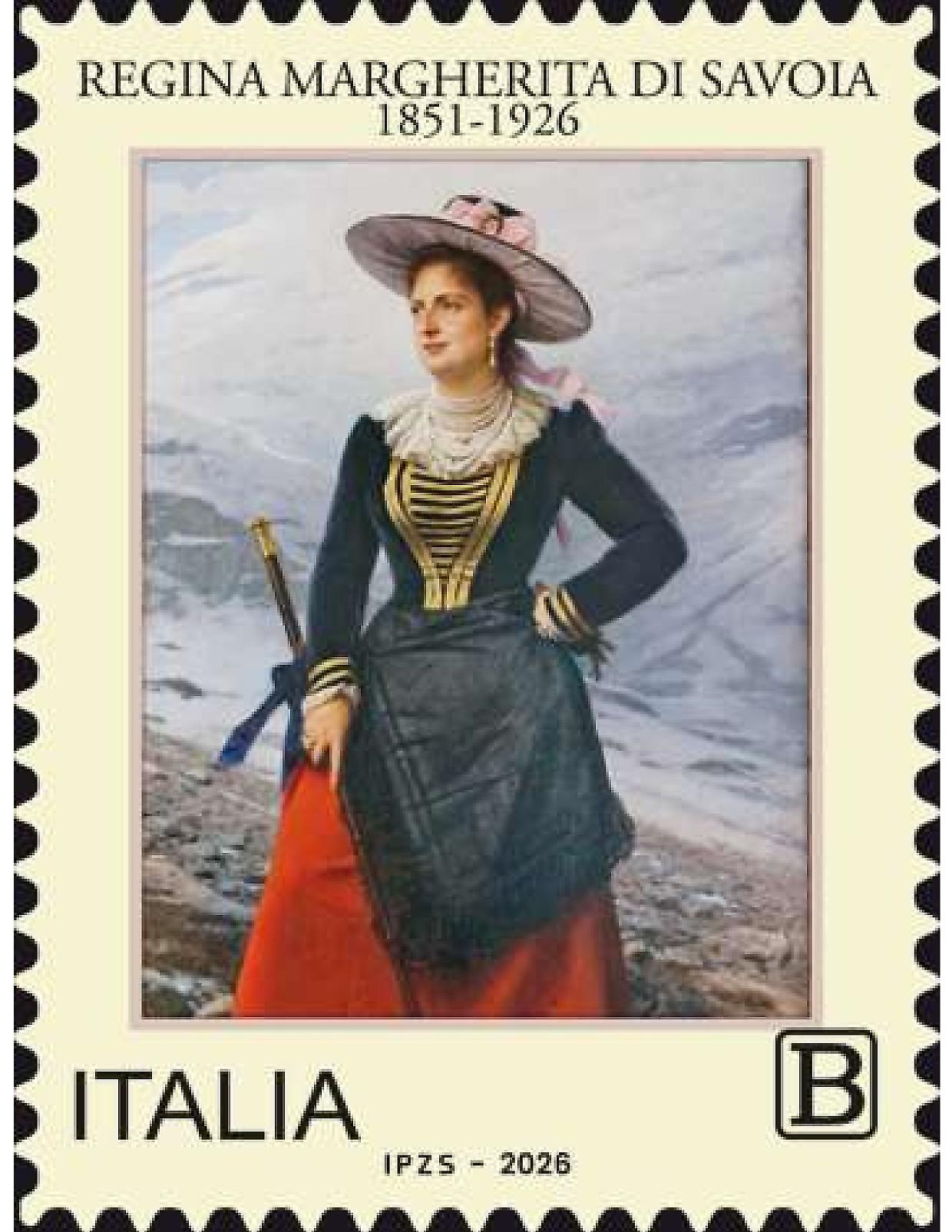 Regina Margherita torna protagonista: un francobollo per i 100 anni dalla morte