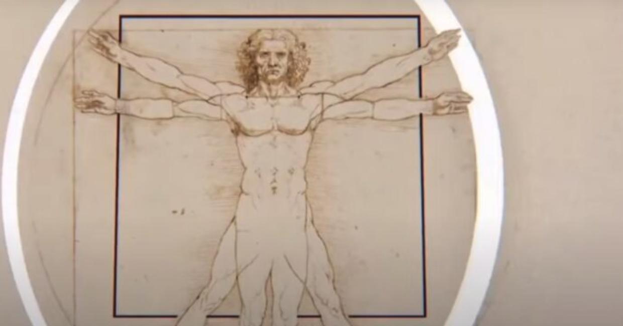 Uomo Vitruviano senza genitali nella sigla olimpica: scoppia la polemica