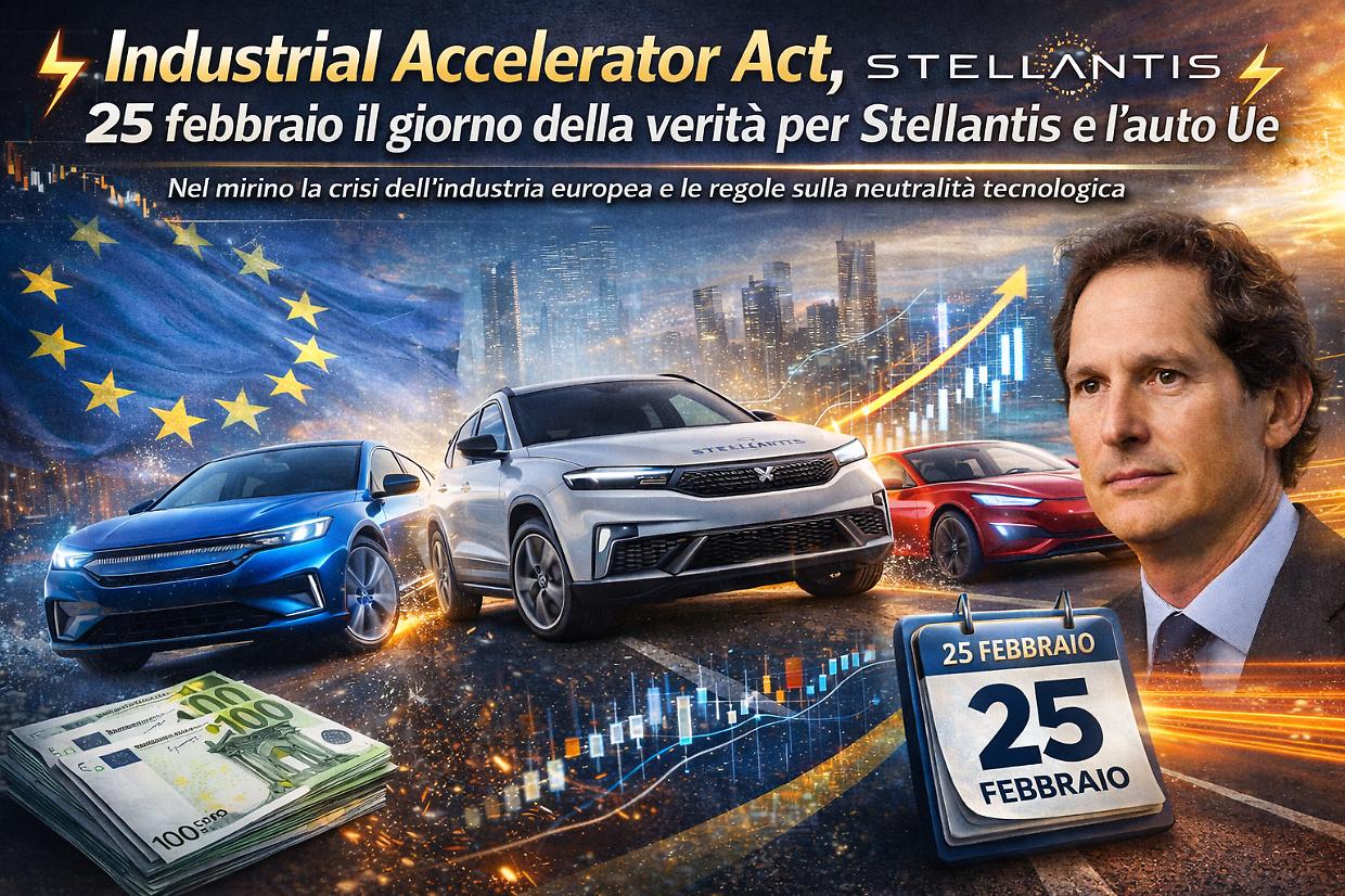 Auto, ecco cos'&egrave; l'Industrial Accelerator Act per salvare i conti (e perch&eacute; Stellantis non pu&ograve; accusare solo Tavares)