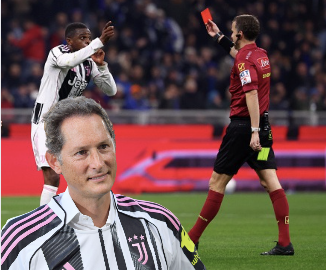 Telefonata Elkann-Gravina, disappunto per gli errori arbitrali dopo il rosso a Kalulu