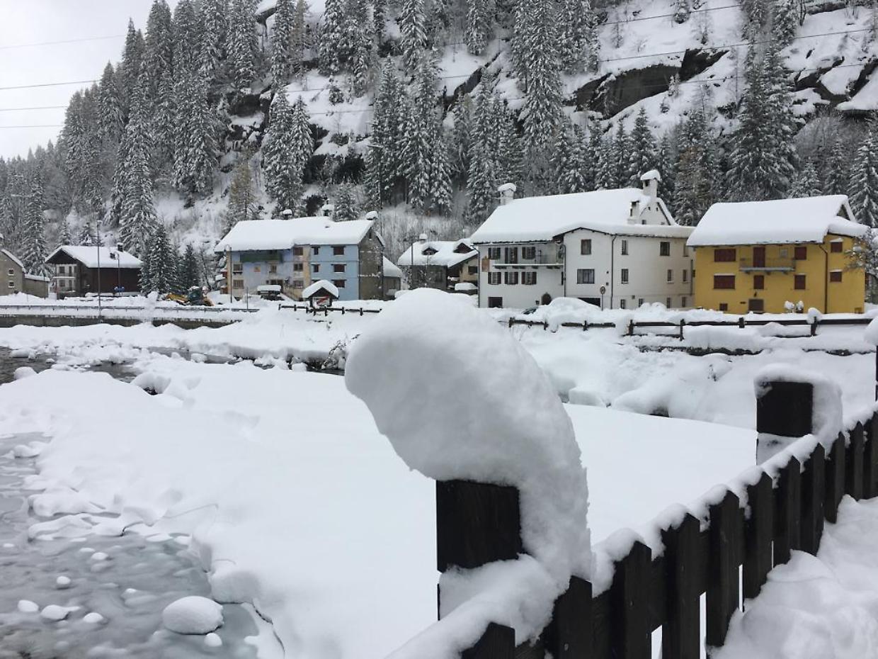 Pericolo valanghe, chiusa la Statale 659 a Formazza