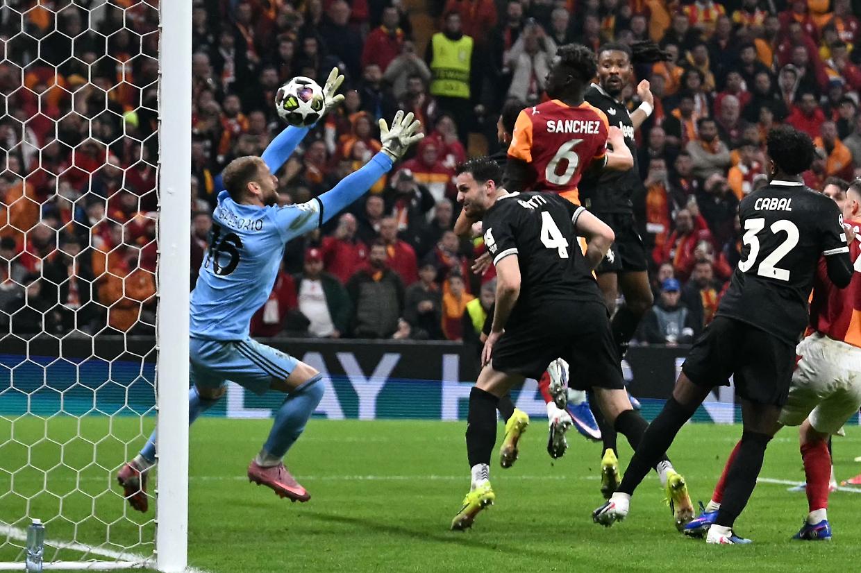Il Galatasaray travolge la Juve e finisce 5-2 (foto Getty Image)