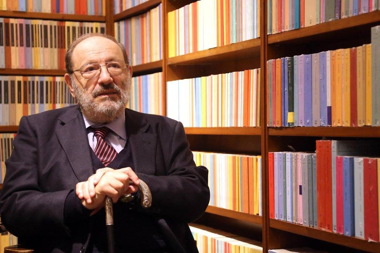 Umberto Eco e la sua celebrazione in una diretta lunga quanto il mondo