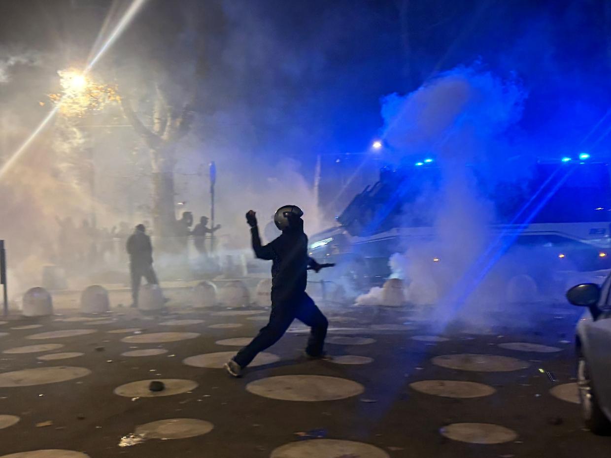 Le violenze al corteo per Askatasuna il 31 gennaio scorso