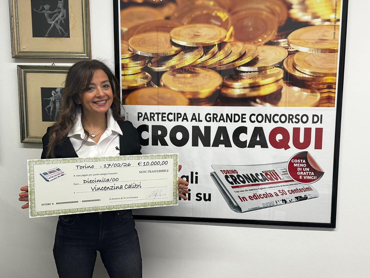 Diecimila euro con il concorso di TorinoCronaca, la vincitrice: &laquo;Faccio fatica a realizzare che sia vero&raquo;