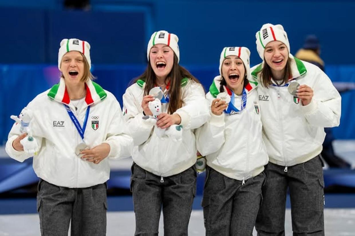 Arianna Fontana e la staffetta di short track