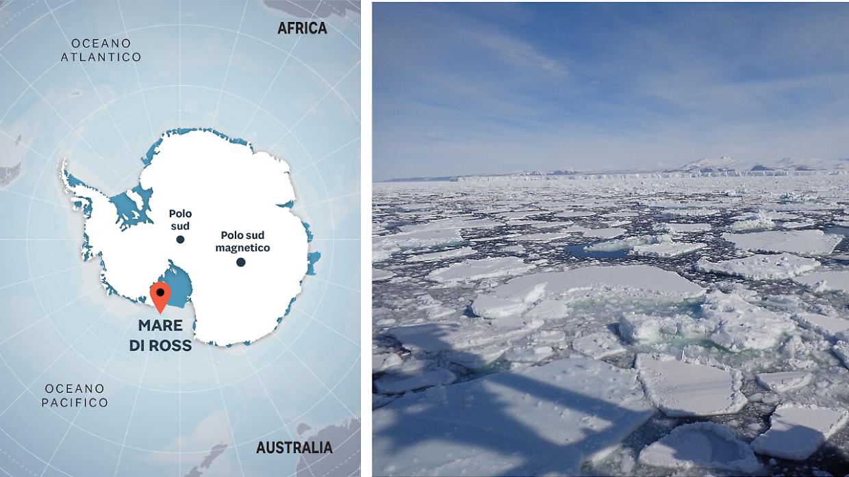 Il misterioso "buco gravitazionale" sotto l&rsquo;Antartide che abbassa il livello del mare