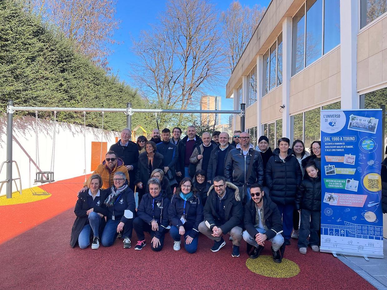 Casa UGI inaugura il cortile rinnovato: giochi e creativit&agrave; per bambini e famiglie