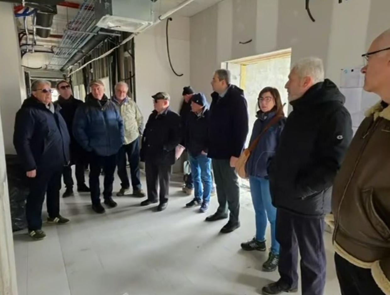 Il cantiere della casa di comunit&agrave; avanza: &laquo;Lavori finiti entro il 31 marzo&raquo;
