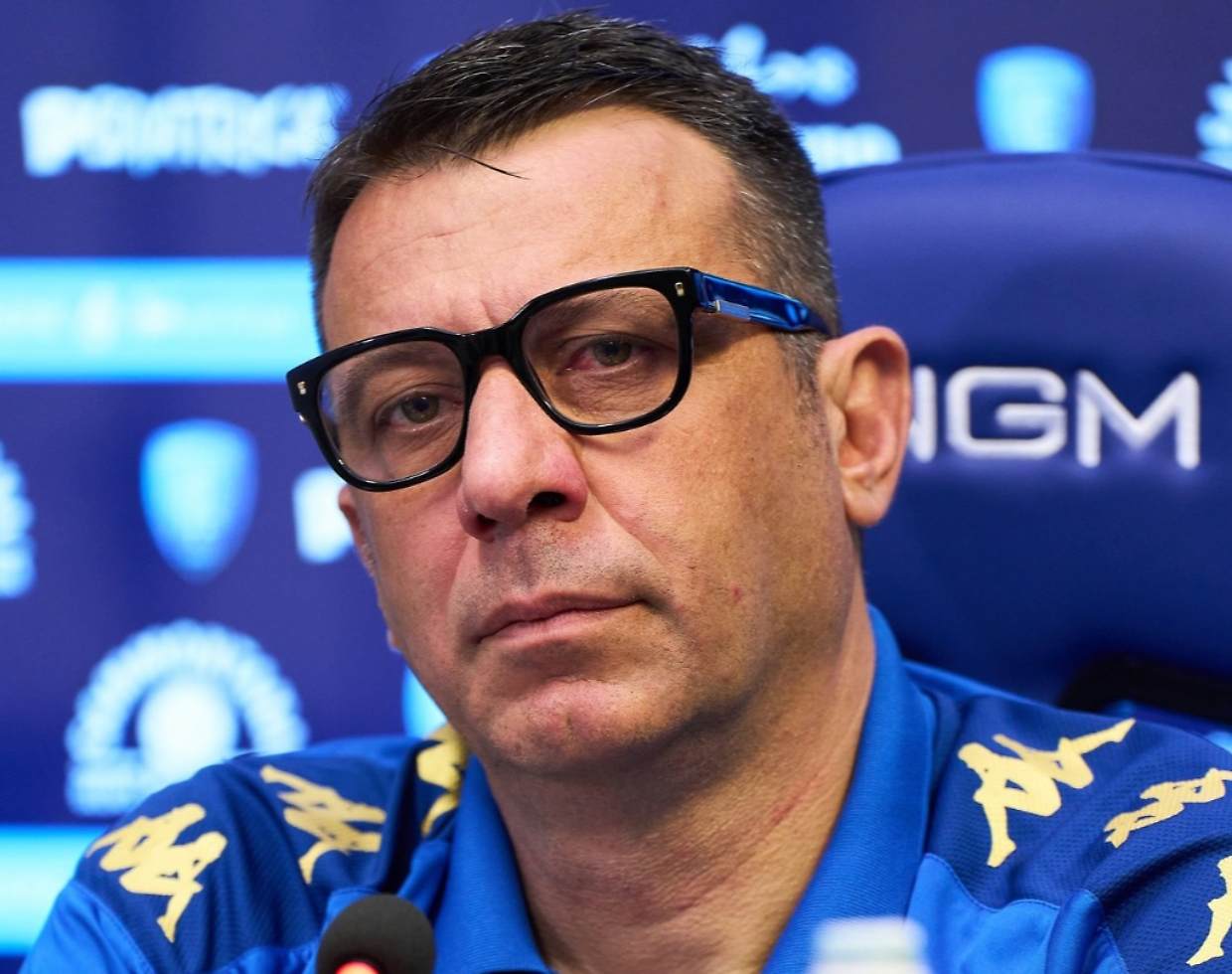 Il nuovo allenatore del Torino, Roberto D'Aversa (fonte empolifc.it)