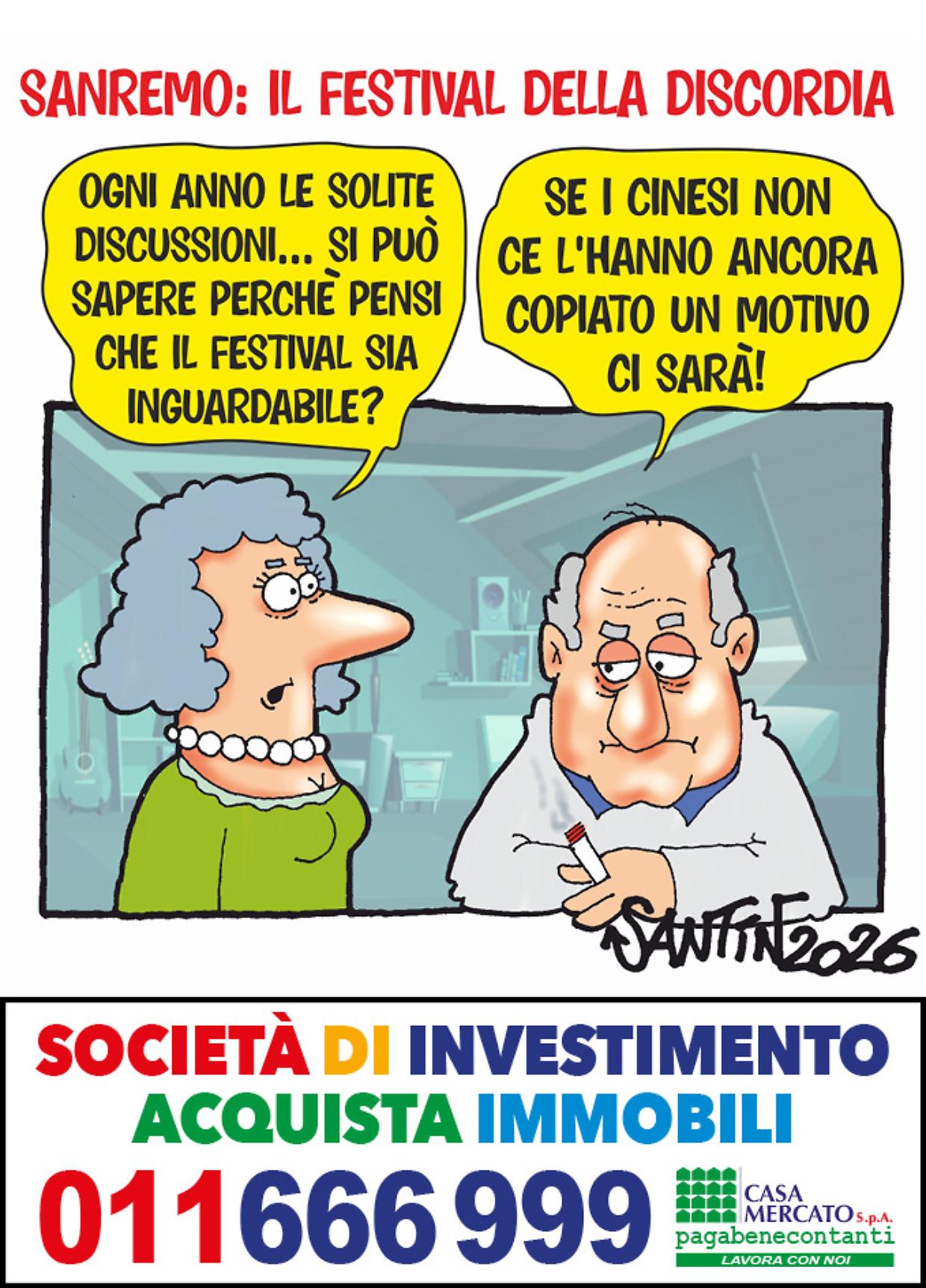 La vignetta del giorno - 26 febbraio 2026