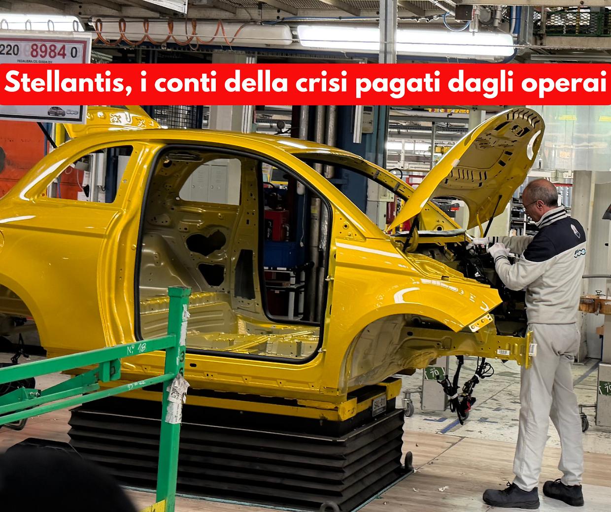 Stellantis perde 22 miliardi e non paga il premio (di 600 euro) agli operai
