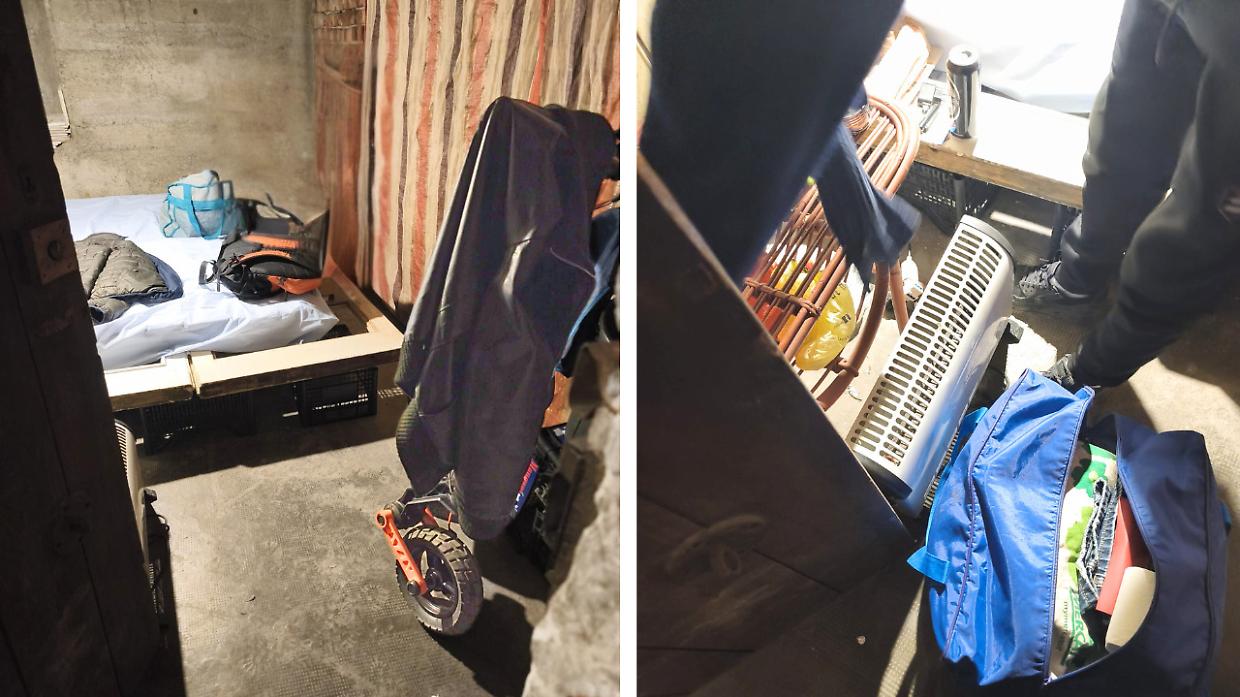 Trasforma la cantina di una casa Atc nella sua abitazione: gli agenti cacciano l'abusivo