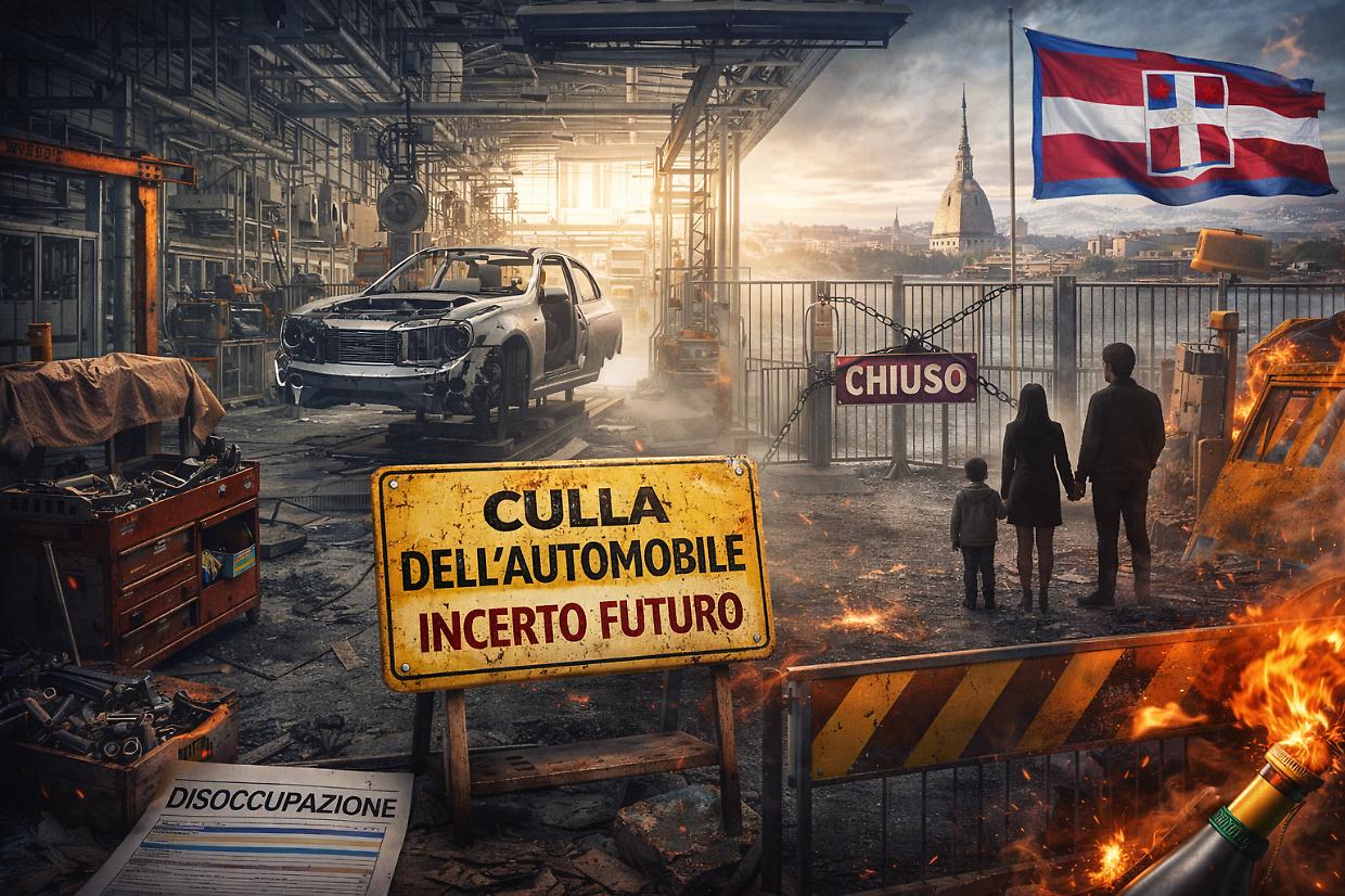 Torino e il Piemonte all&rsquo;ultima curva: l&rsquo;indotto dell&rsquo;auto chiede una svolta