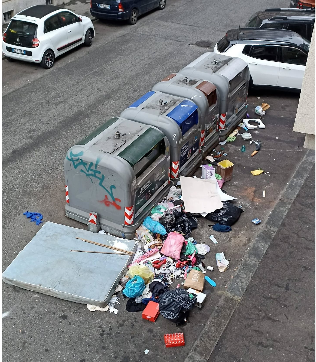 Cenisia tra rifiuti e degrado