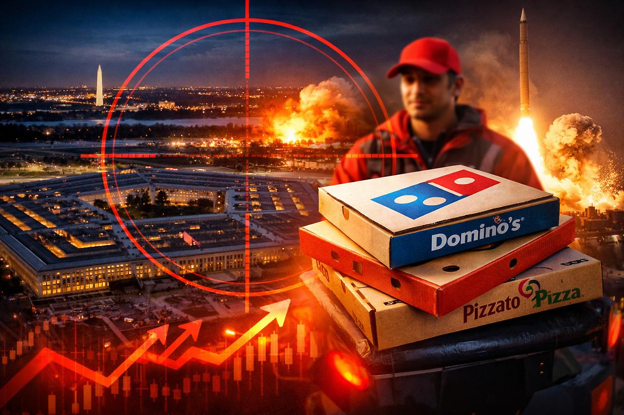 Quando la pizza prevede la guerra: il curioso segnale che ha anticipato l&rsquo;attacco in Iran