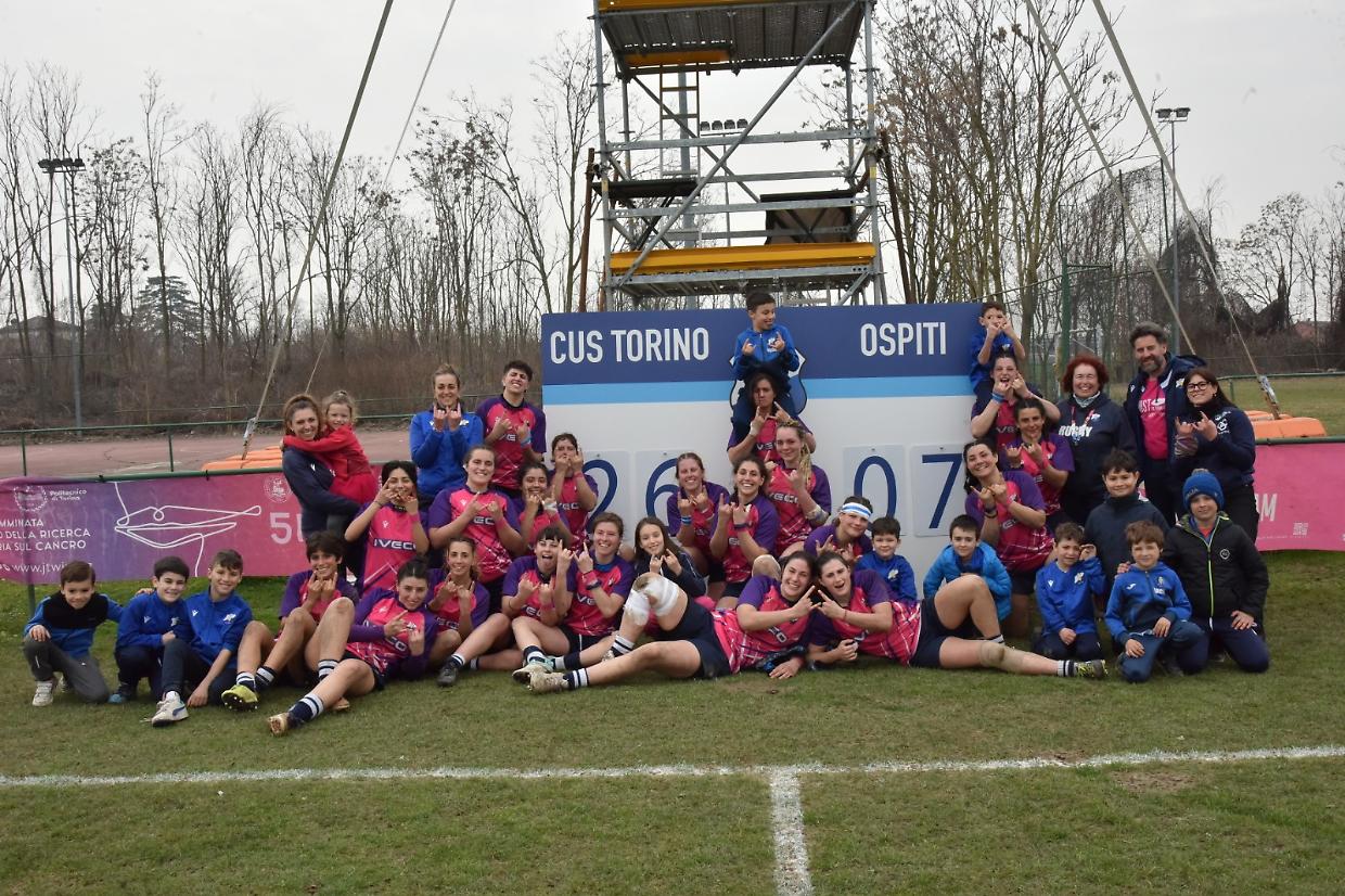 Le ragazze dell'Iveco CUS Torino battono il Neapolis e restano in serie A Elite, 