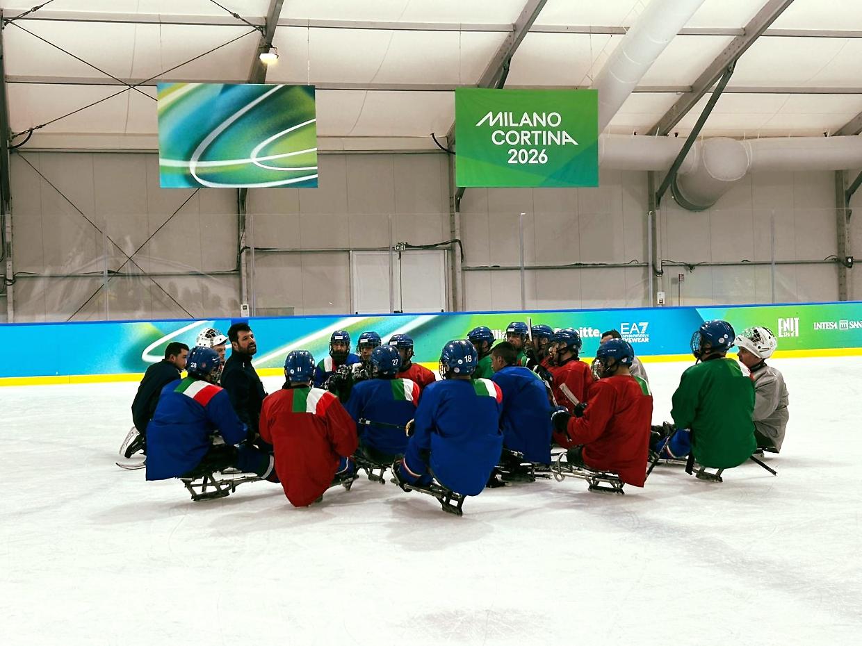 Sono 4 i piemontesi nel para ice hockey