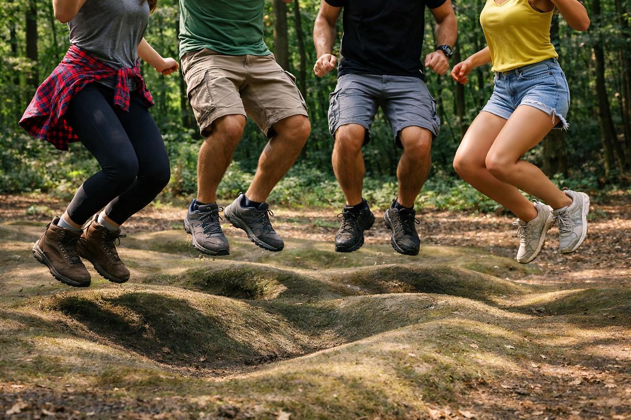 Terre Ballerine: il tappeto elastico naturale nascosto in Piemonte